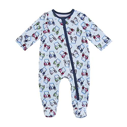 Image of Mud Pie baby-boys Mud Pie Baby Boys Golf Footed SleeperMud Pie Baby Boys Golf Footed Sleeper