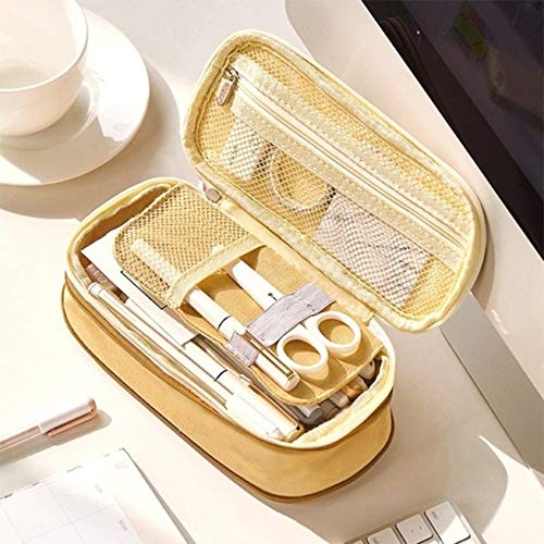 シンプル小学校中学生文房具バッグ筆箱女の子大容量鉛筆ケース筆箱