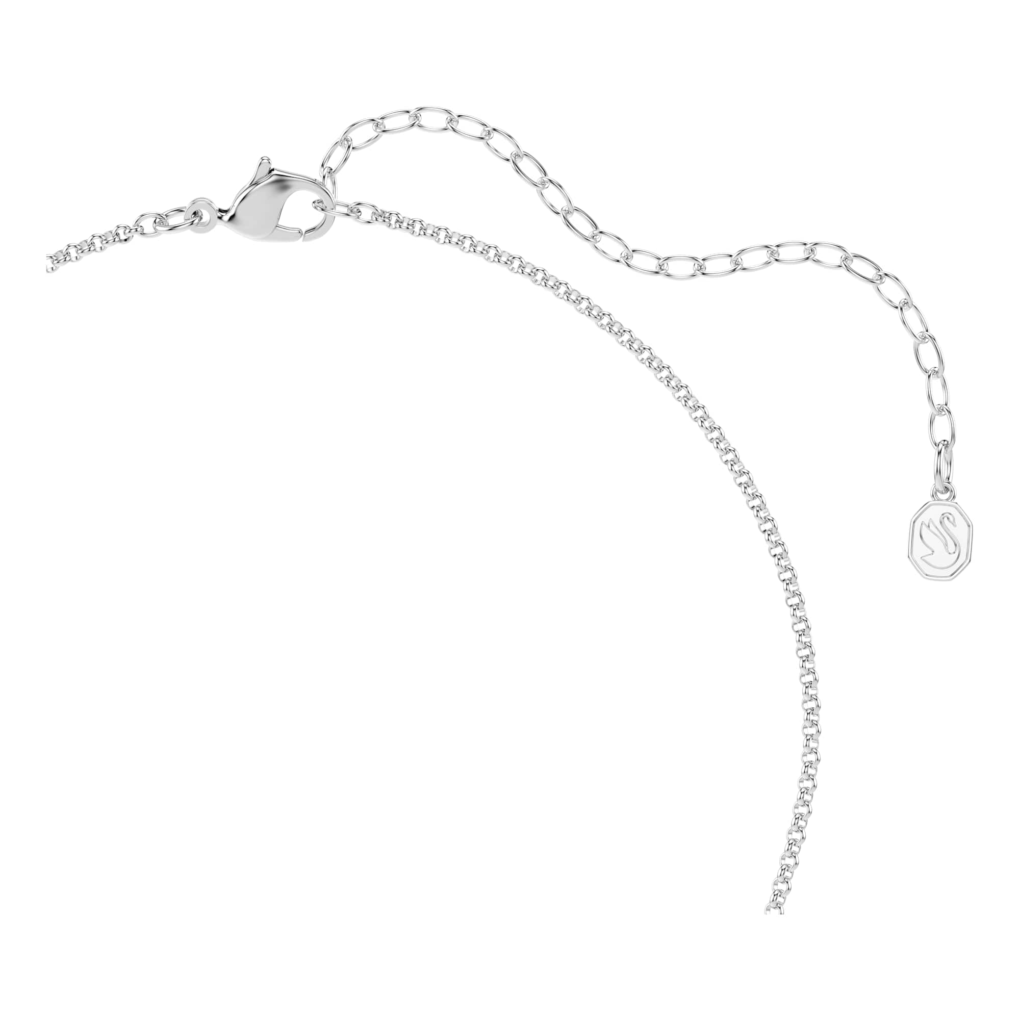 Swarovski Remix Collezione Collana, Taglio rotondo, Bianco