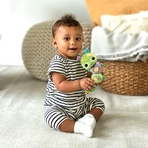 VTech Baby Drehspaß-Raupe – Interaktives Rassel- und Motorik-Spielzeug, das spricht und singt – Für Kinder von 6-24 Monaten