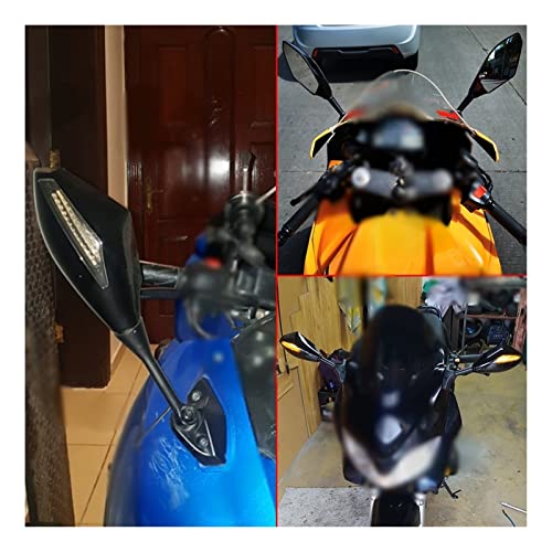 Espejos retrovisores de moto antirvibración para Kawasaki Versys 300X y 650 7