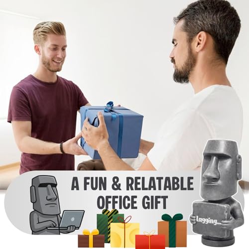 Estatua Moai de Resina para Decoración Gamer 15.5 cm miniatura 6