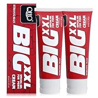 2 PCS Riesige Männer Penis XXL Creme 65ml, Vergrößerungs & Wachstumscreme für Männer, Extender Creme für Männer, Massagegel für verbesserte männliche Leistung