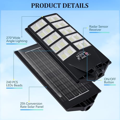 Motion Sensor Security Lights Wireless