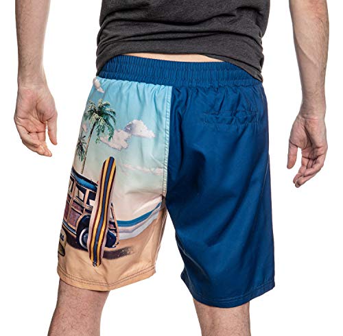 Corona Men's Woody Wagon Boardshorts Swim Trunks4