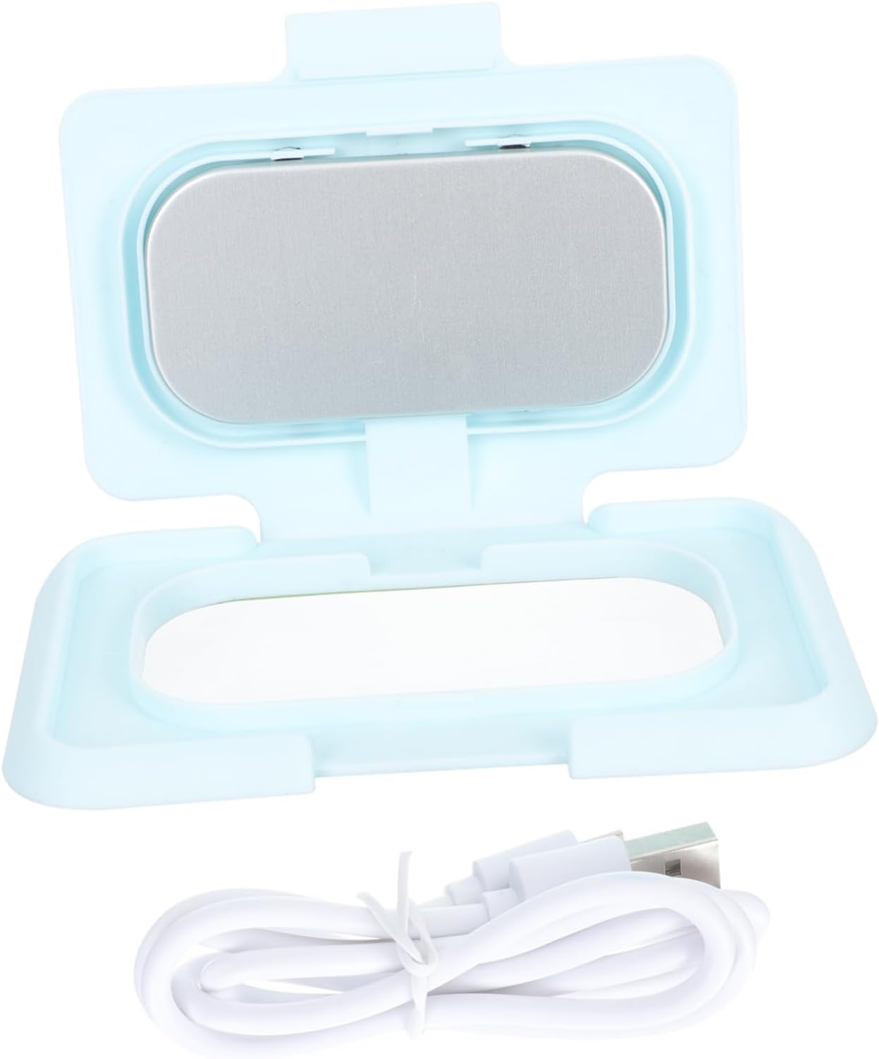 LABRIMP Portable Baby Wipe Warmer Temperature Control Compact Wet Tissue Heating Device for Newborns for Travel and Car Use