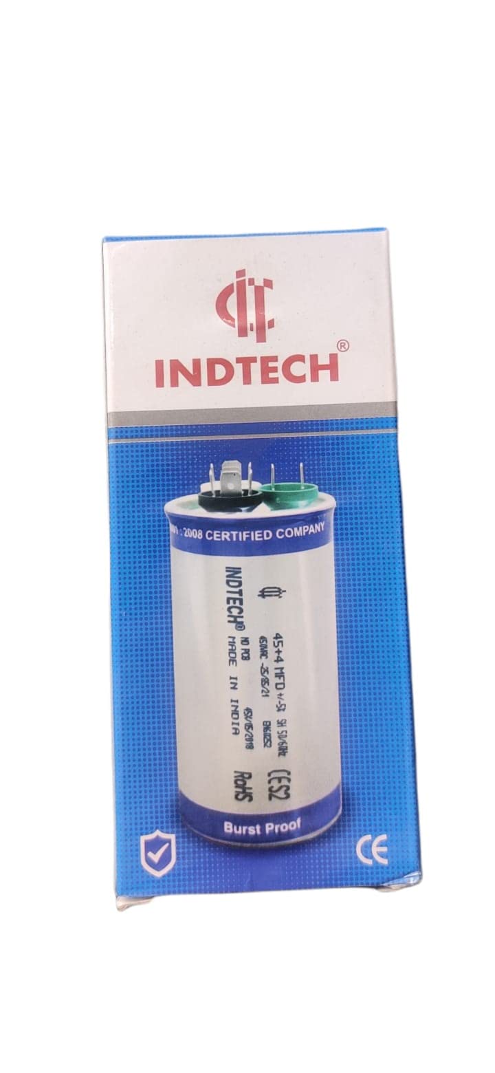 Buy INDTECH Dual Motor Run Capacitors For Air Conditioners, Motors