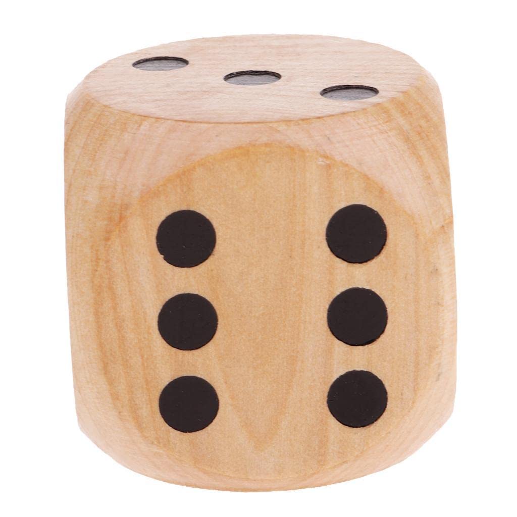 Jeu de dés de Jeu, 4 Jeux D6 à Six Faces 5 cm for Le Camping et de Nombreux Jeux