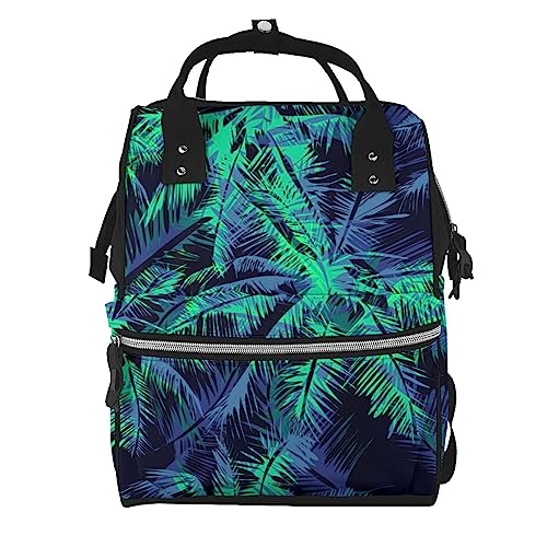 Sac à dos palmier tropical pour ordinateur, idéal université et bureau