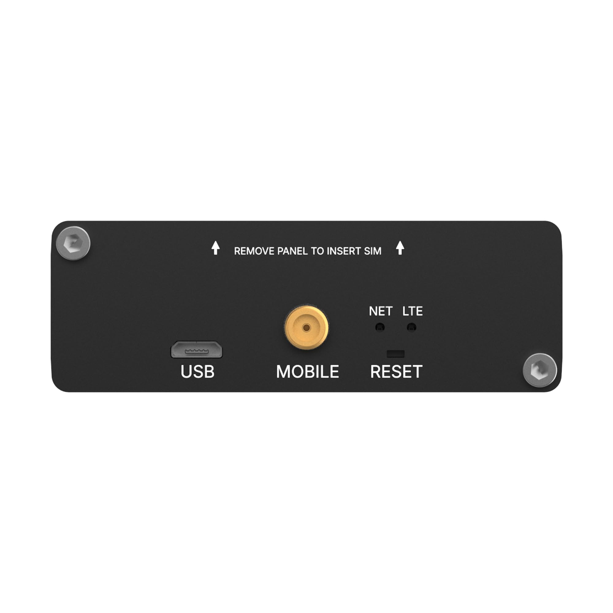 Teltonika TRM142 - Modem industriale 4G, Compact LTE Cat 4, RS232 DB9, USB, IP30, da -40°C a 75°C,