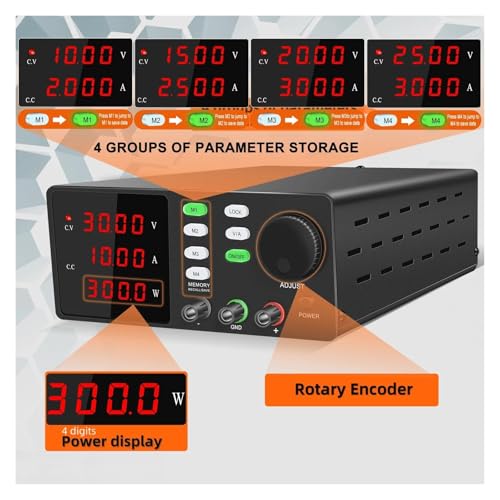 Alimentation CC programmable régulateur de tension 30V 5A haute précision LED - 7