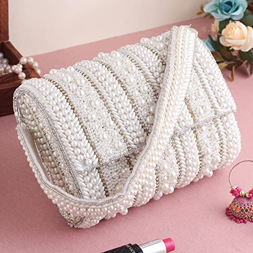 Image of SWISNI Stylish Allover Clutch Bag For Party, Wedding II Women's Traditional Designer Clutch For Women & Girls