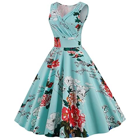 1950s Vintage Rockabilly Cocktail Dress Cover