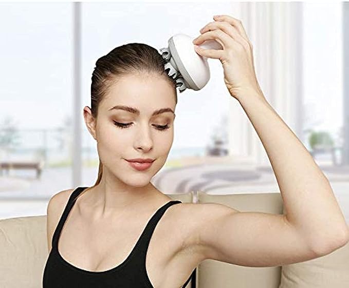 SBM MART 3D portable & rechargeable Handheld Smart Head Scalp Skin, Face & Neck Massager Leg Body Pain Relief Electric Massager for Men & Women SBM MART 3D portable & rechargeable Handheld Smart Head Scalp Skin, Face & Neck Massager Leg Body Pain Relief Electric Massager for Men & Women