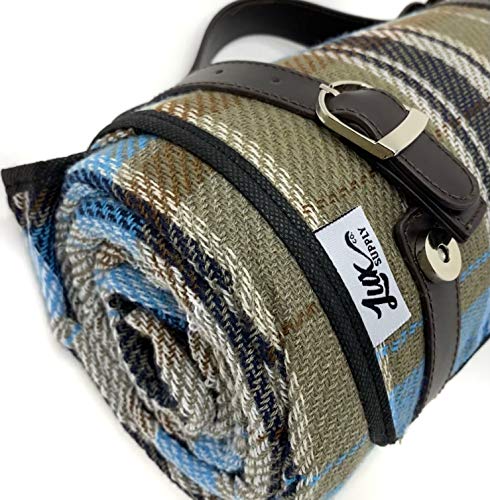 image for Lux Supply Co. Beach Blanket Sand Proof, Water Proof Picnic Blanket. L