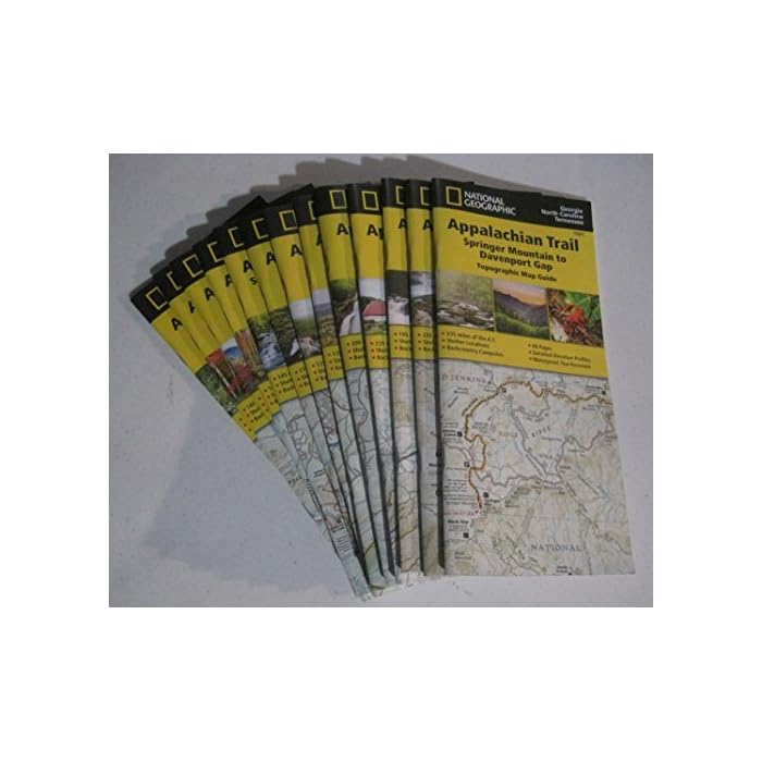 Buy Appalachian Trail Maps Complete - 51 QFUNWivL.SS700 