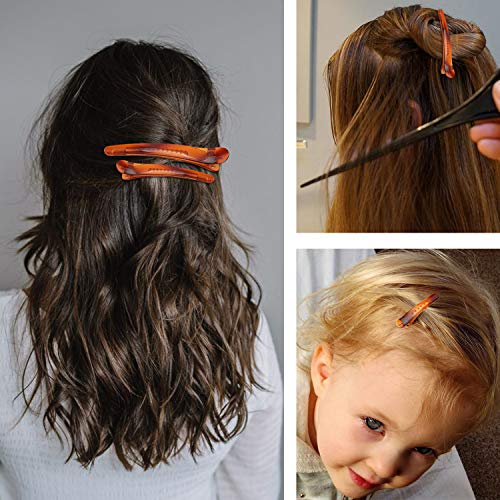 Fermagli per capelli a coccodrillo, in plastica