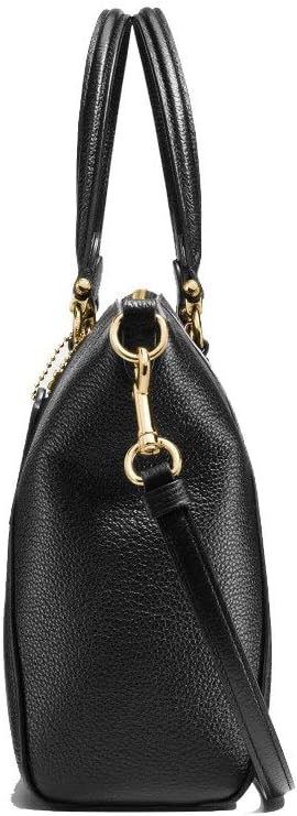 COACH Women's Prairie Satchel Crossbody (IM/Black)