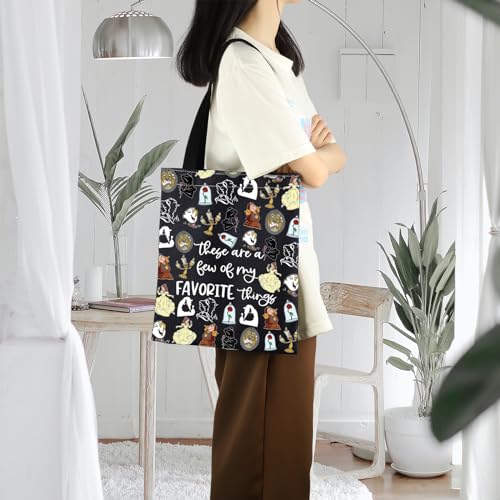 Bolso bandolera ENSIANTH inspirado en Belle Princess Lover - Cuentos de hadas - Un cuento tan antiguo como el tiempo - Viaje familiar - Bestia miniatura 6