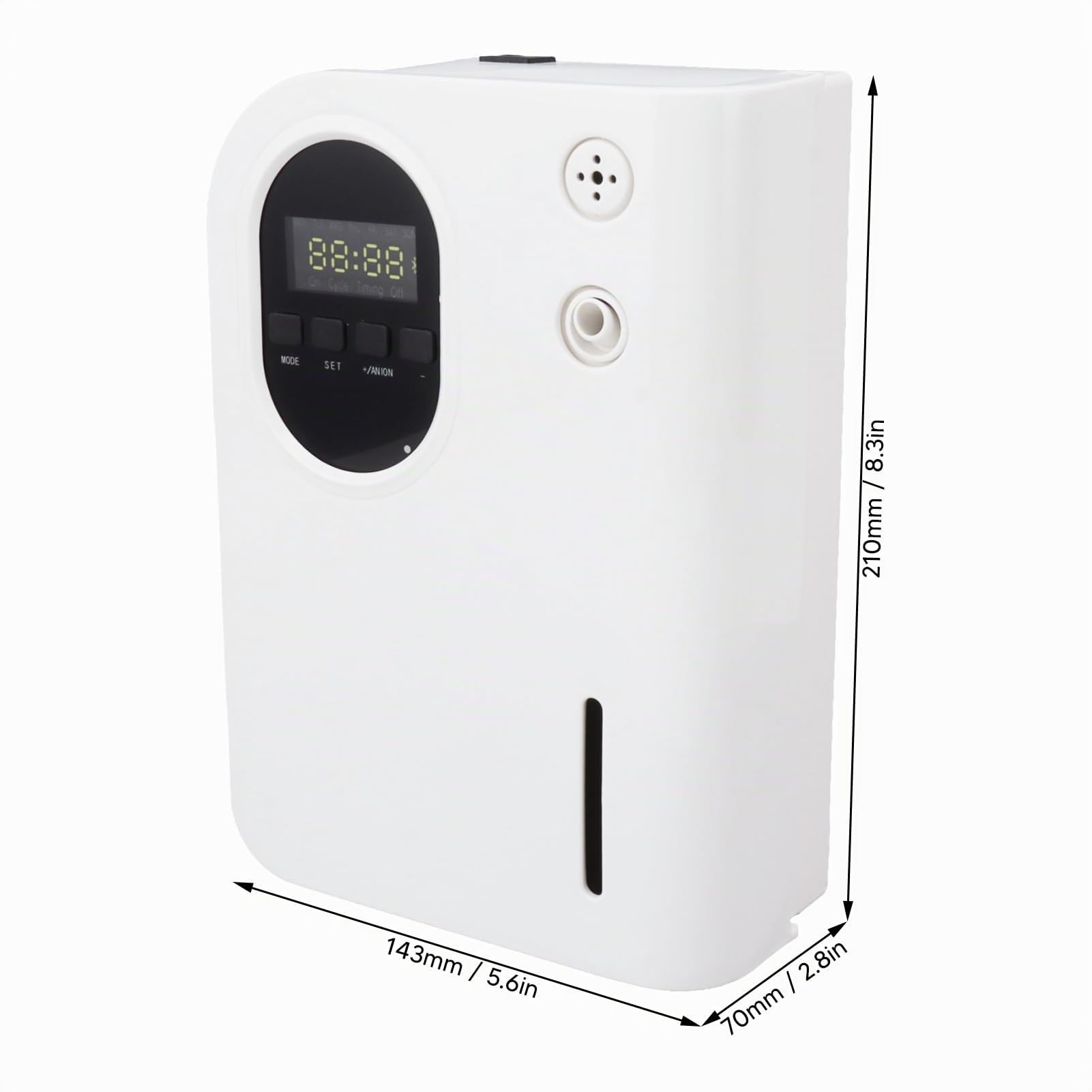 Machine à Air Parfumée Intelligente 600m³, Diffuseur D'huiles Essentielles D'arôme Professionnel 160 ML, Machine à Air Parfumée de Type divisé Système de Diffusion par
