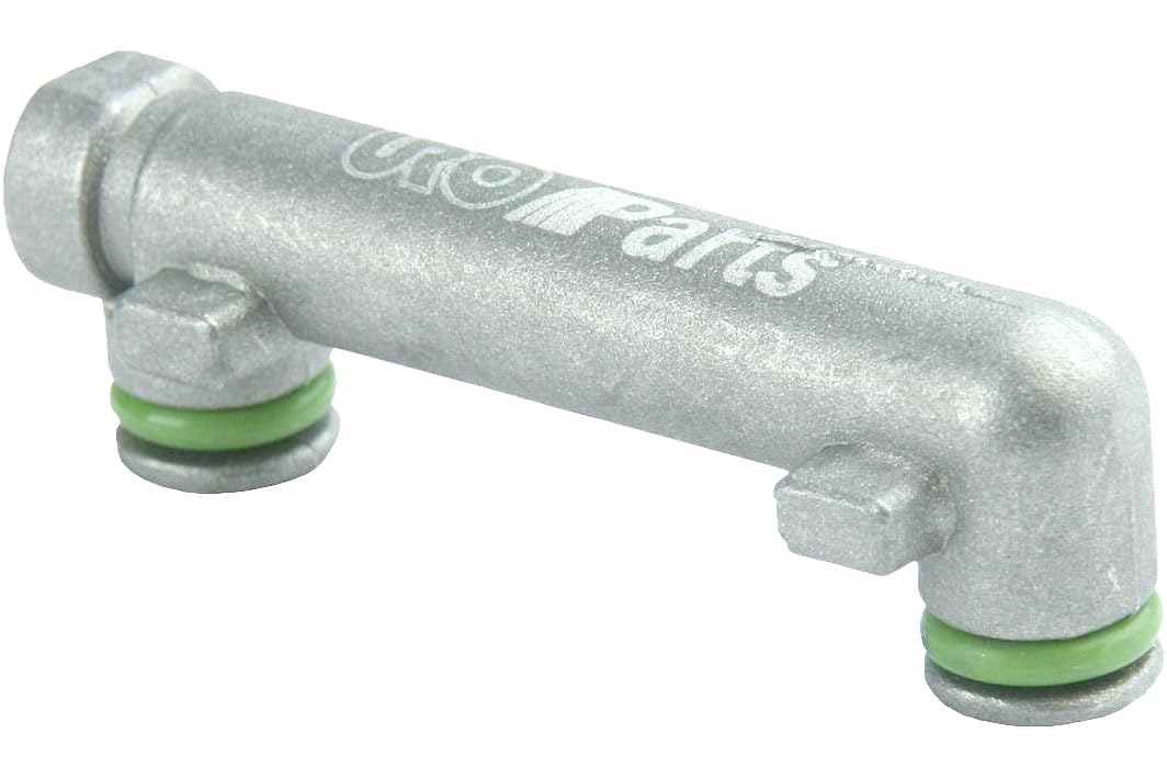 URO Parts 1191800266PRM Camshaft Oiler Kit, Aluminum vs the OEM Plastic