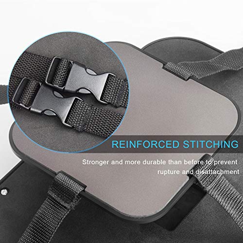 Safety 1St Baby Backseat Headrest Mirror For Rear Facing Infant Car Seat View, Universal Shatterproof Light & Wide Rearview Convex Glass, Black #TOP1