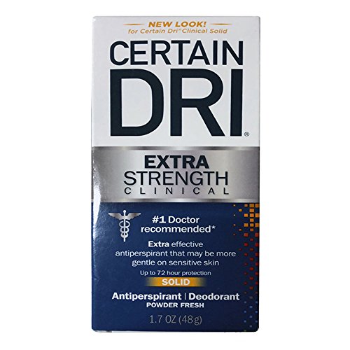 CERTAIN DRI Anti-Perspirant Solid 1.7 oz (Pack of 7)