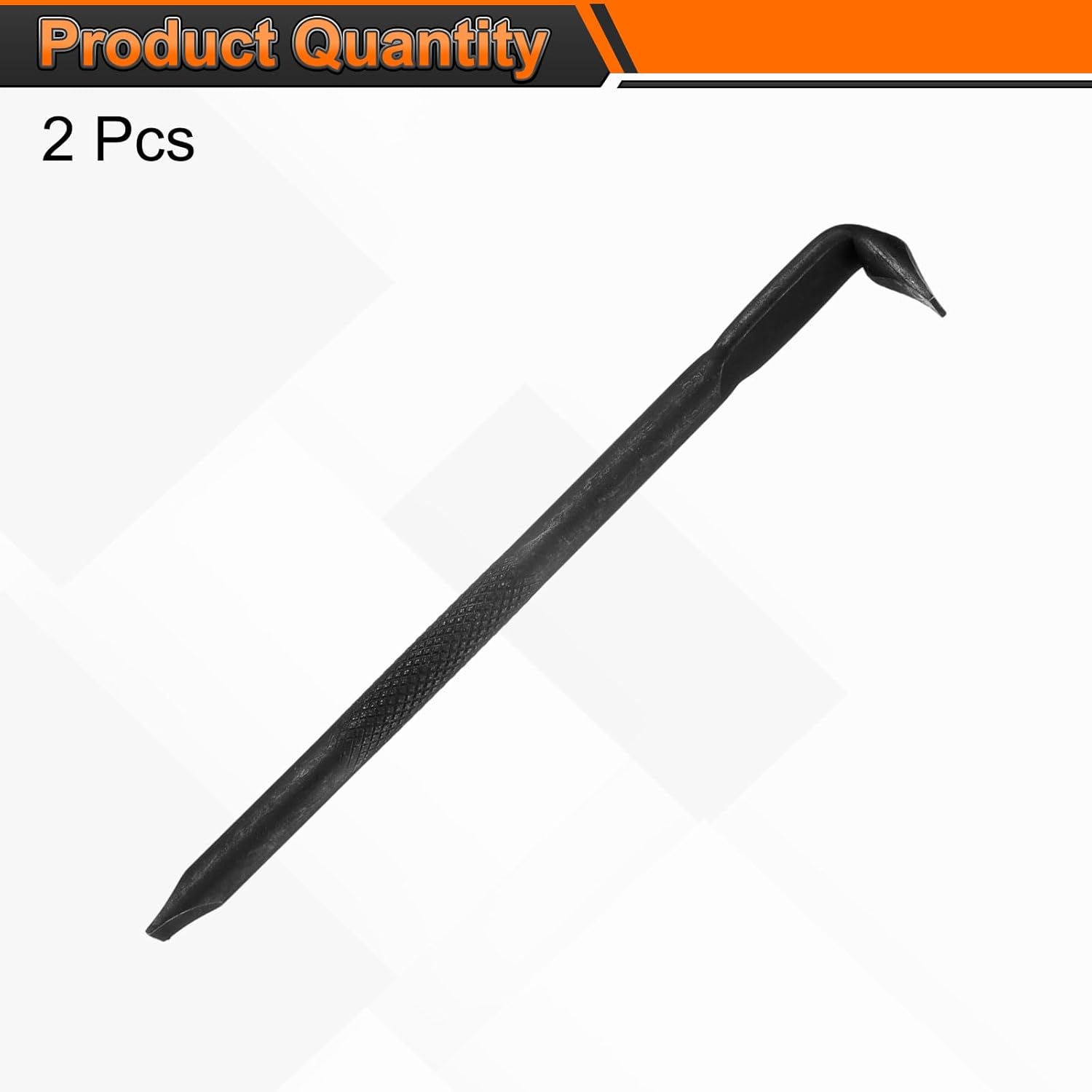 HARFINGTON 2pcs Offset Screwdriver SL6 Slotted Flat Head Right Angle 90 Degree Screw Driver Double Ended L-Type Hand Tool for Home Appliance Repair, Black