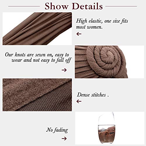 Image of SATINIOR 4 Pcs Head Wraps for Women