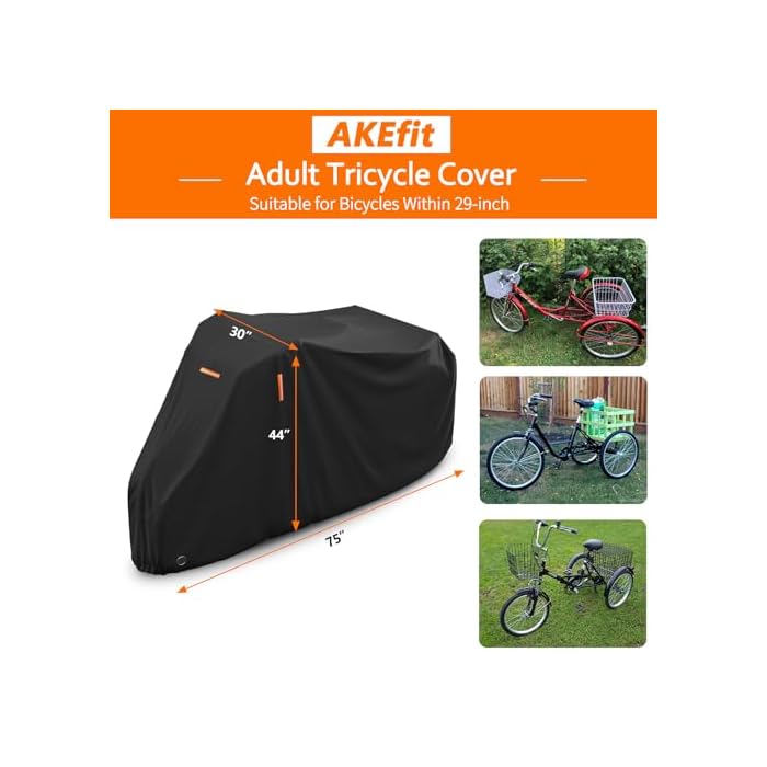 AKEfit Adult Tricycle Cover - Image 3