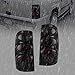 ROXX Tail Light Replacement Compatible with 2000-2006 Chevy Tahoe Yukon (Black Housing/Smoke Lens-0)