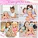 Hair Styling Doll Head Makeup Kit Girls Toys,Pretend Play Hair Salon Toy With Real Cosmetics Nail Polish,Hairdryer Curling Iron Hair Accessories Beauty Stylist Kit Girl Gifts 3 4 5 6+ Years Old