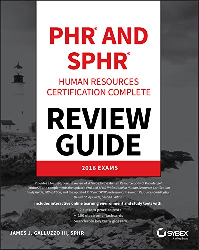Télécharger PHR and SPHR Professional in Human Resources Certification Complete Review Guide: 2018 Exams (Englis Gratuit