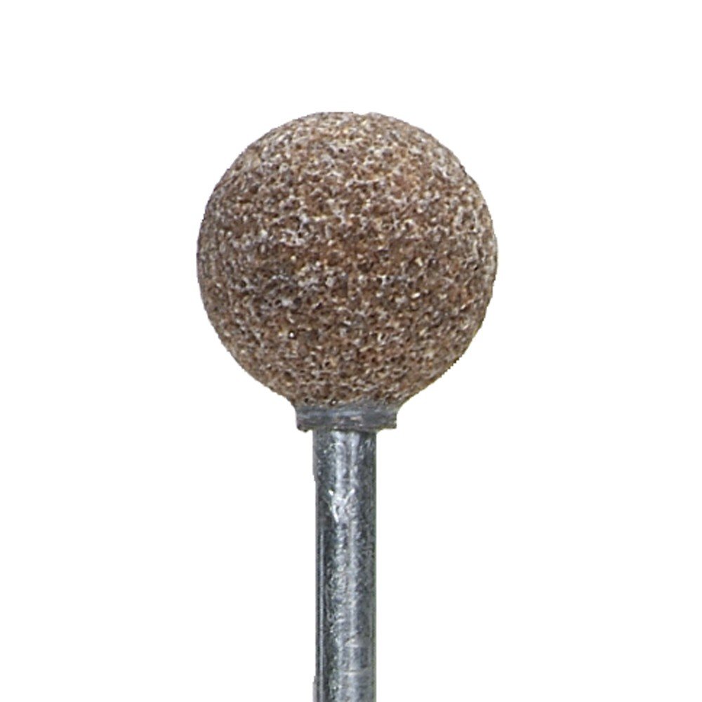 Norton Pacesetter Vitrified Bond Abrasive Mounted Point, Aluminum Oxide, B121 Shape, 1/8