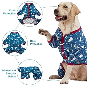 LovinPet-Large-Dog-Pet-Shirt-Undershirt-for-Dog-Coats-Anti-Licking-Pet-Anxiety-Relief-Onesie-Floral-Pony-Navy-Print-Large-Breed-Dog-Clothes-Large-Dog-Jammies-Pet-PjsXXL - Cucciolini Doodles   LovinPet-Large-Dog-Pet-Shirt-Undershirt-for-Dog-Coats-Anti-Licking-Pet-Anxiety-Relief-Onesie-Floral-Pony-Navy-Print-Large-Breed-Dog-Clothes-Large-Dog-Jammies-Pet-PjsXXL