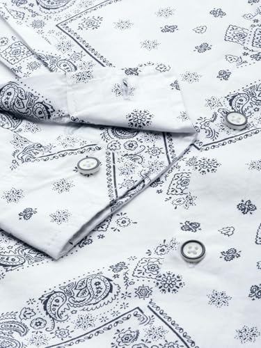 Image of THE INDIAN GARAGE CO Men's Cotton Printed Regular Fit Shirt