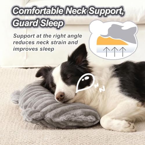 Almohada calmante para mascotas con diseño suave y relajante para el dormitorio 5