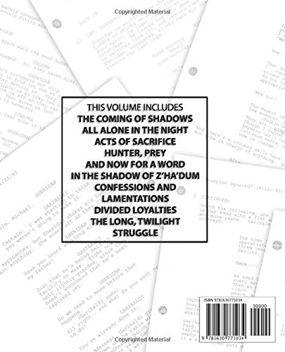 Babylon 5 All My Words Volume 3: The Coming of Shadows through The Long, Twilight Struggle