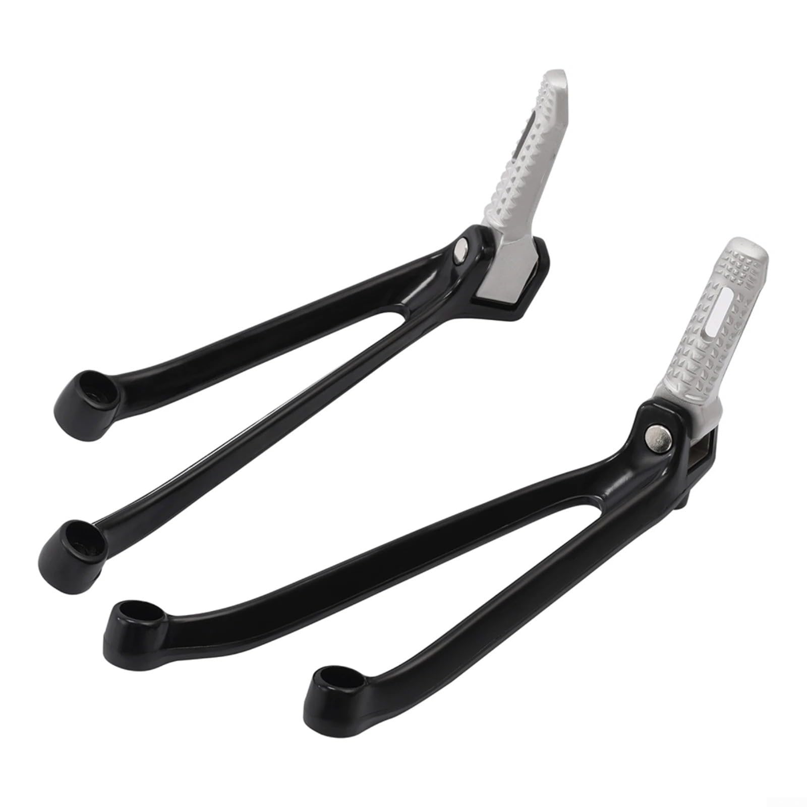 Supports repose-pieds arrière BMW S1000RR en alu noir robuste