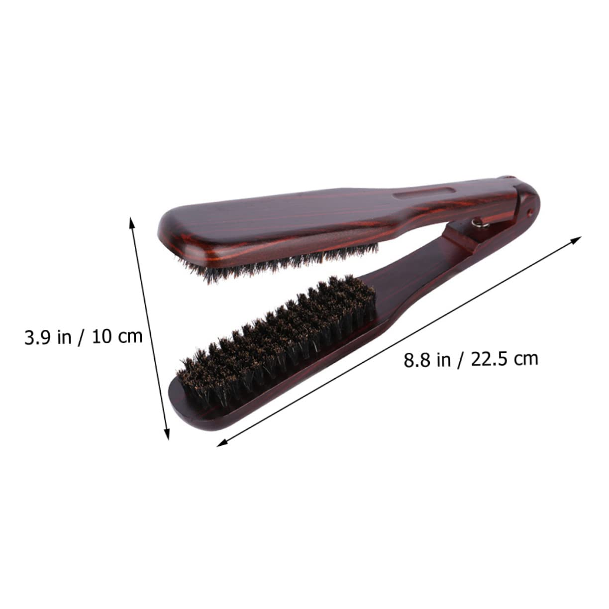 FRCOLOR 5 peines de raíles para peinar el cabello, alisador de pelo, cepillo alisador de pelo, peine de peinado para hombres, peines, plancha de pelo con cerdas de madera