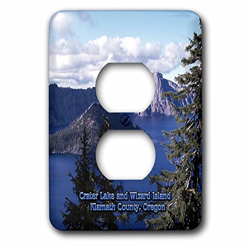 Crater Lake rénovation plaque double prise murale usée 15,2cm - 3