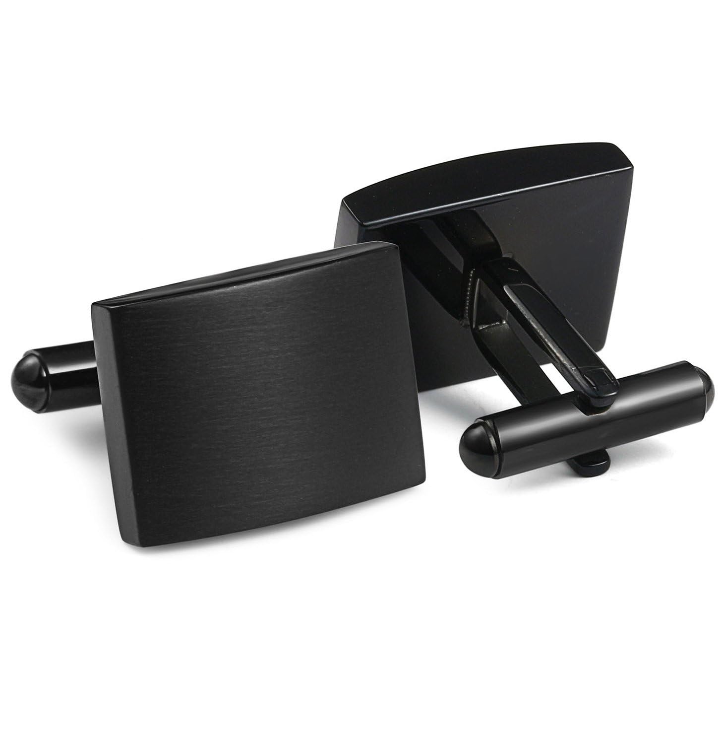 Stainless Steel Cufflinks for Men Tuxedo Cufflinks and Studs for Wedding, Business, Formal Events Classic Custom Cuff Links for Men