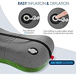 Hikenture Camping Pillow with Removable Cover - Ultralight Inflatable Pillow for Neck Lumbar Support - Upgrade Backpacking Pillow - Washable Travel Air Pillows for Camping, Hiking, Backpacking - Image 5