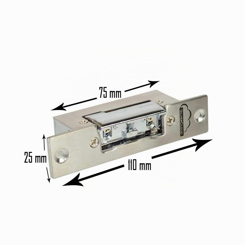 Serrure électromagnétique SilverCloud YS800 encastré, Fail Secure NO