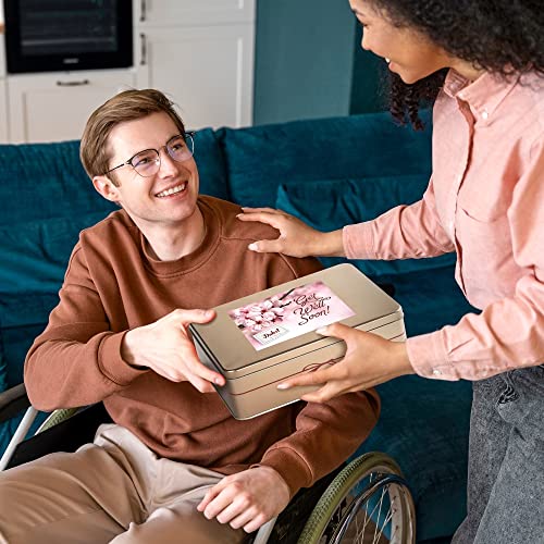 Dulcet Gift Baskets Get Well Chocolate Fudge Brownie Assortment Baked Snacks- Cheese- Fudge- Walnut- Chocolate Chip- Great Gift for Men, Women, Spouse, Friend, Grandmother, Co-worker, Boss, Students, Sister or Brother. - Image 5