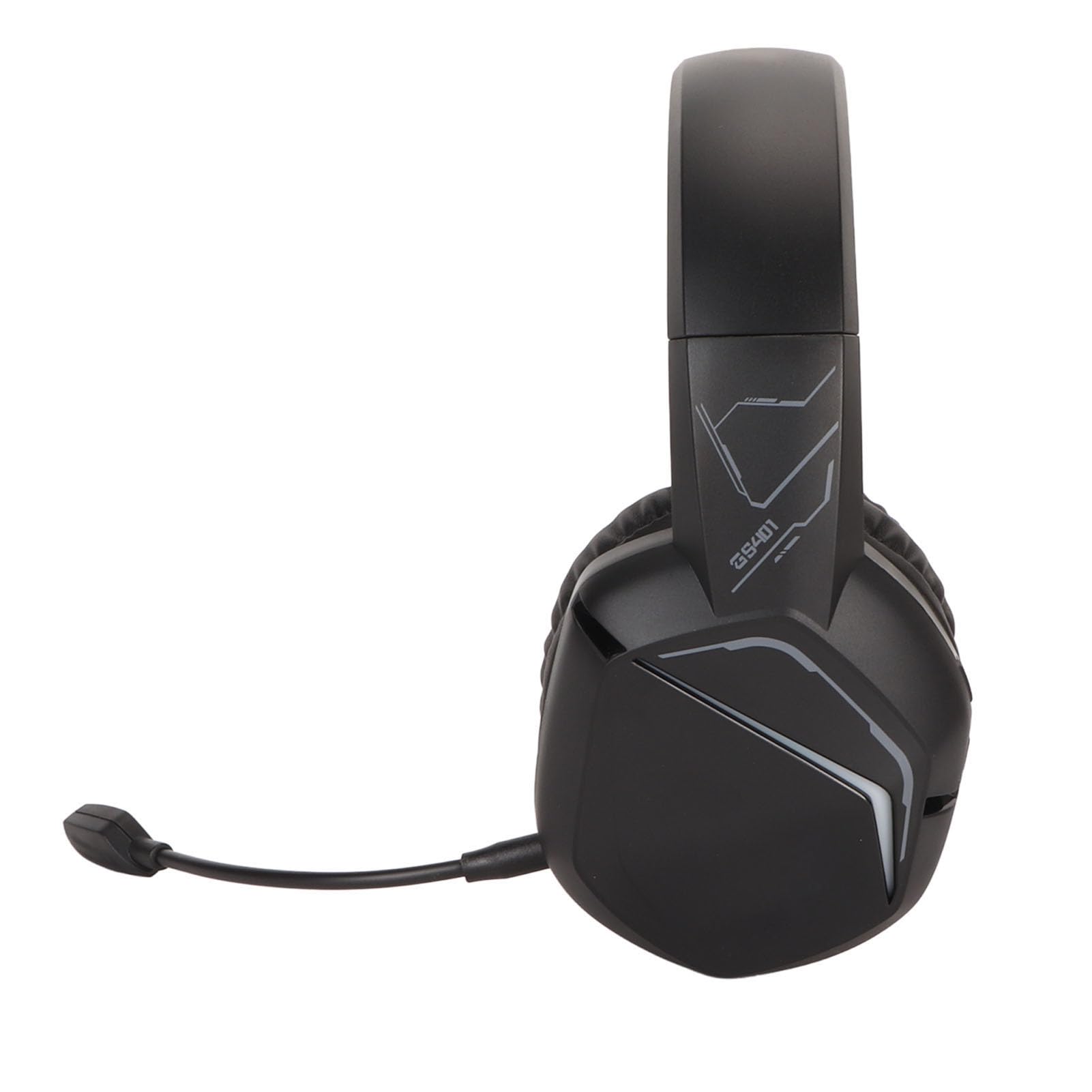 Auriculares de Juegos inalámbricos 5.2 Auriculares de Baja latencia con RGB Iluminación de Ruido Micrófono para PC Mobile Gaming