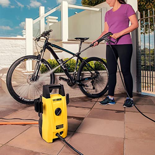 Lavadora de Alta Pressão 1200w 110v Amarela E Preta