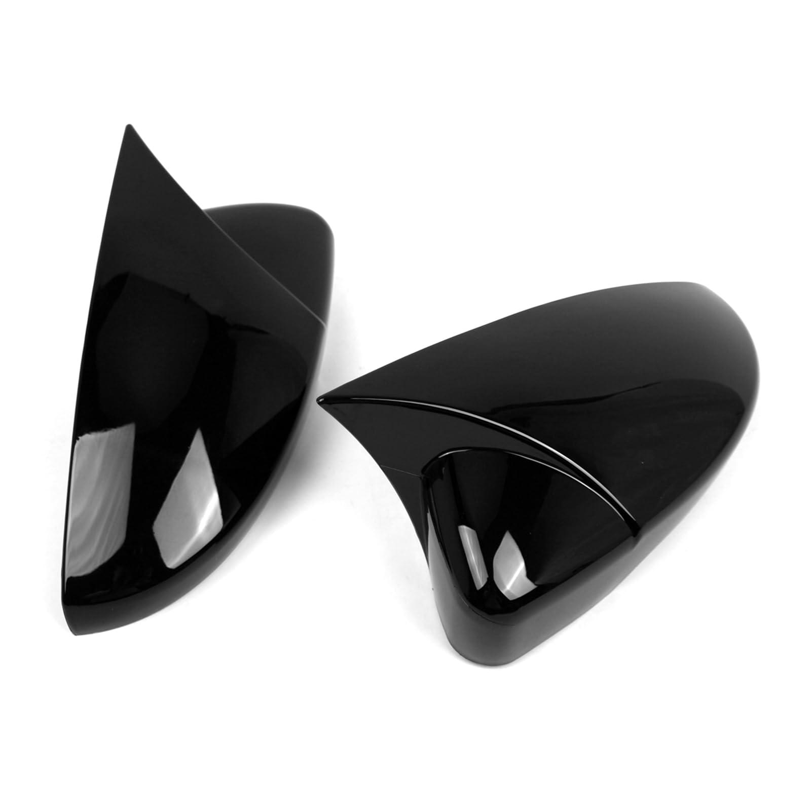 Shkalacar 2 PCS Carcasas Espejos Retrovisores, Tapa Cubierta Espejo Coche Repuesto para VW CC 2009-2017 EOS 2009-2016 Scirocco 2009-2017 OEM 3C8 857 537/ 3C8 857 538