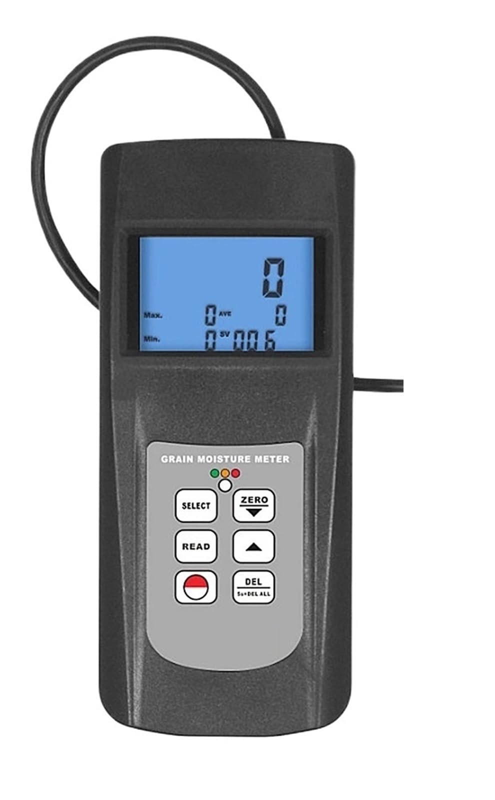 JVDDI Grain Moisture Meter Cup Type 37 Kinds Of Rice Wheat Corn Soybean Canola Coffee Sorghum Moisture Content