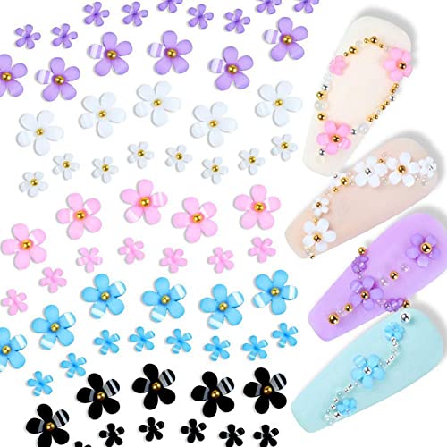 XUEJIAN Perline di Fiori in Cristallo Acrilico 3D